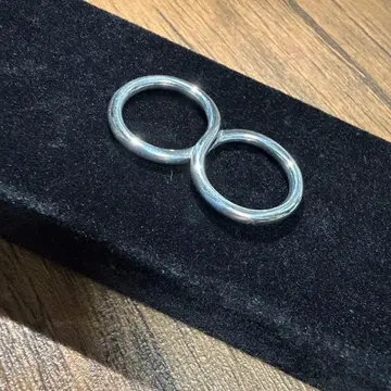 더블 링 인피니티 반지 반지