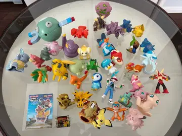 포켓몬 레트로 피규어 소프트 비닐 몬코레 포켓몬스터