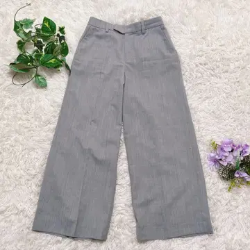 BOSCH 그레이 센터 프레스 팬츠 36 출퇴근 깔끔한