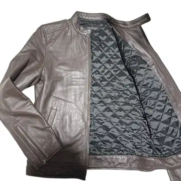 nano universe 양가죽 싱글 라이더 M 브라운 퀼팅