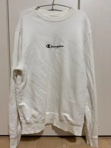 Champion 화이트 트레이닝복 L 사이즈