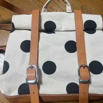 물방울 패턴 백팩 가방