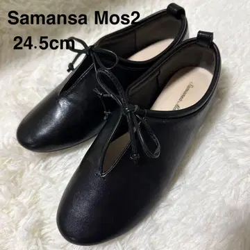 Samansa Mos2 리본 플랫슈즈 24.5cm
