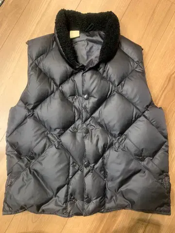 블랙 다운 베스트 슬리브리스 914606