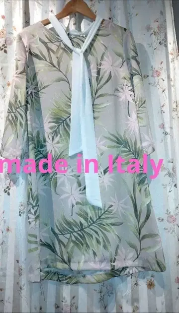 하자 있음 이탈리아제 튜닉 블라우스