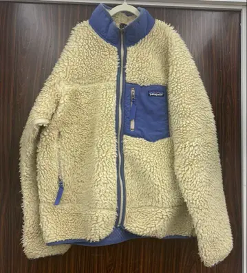 patagonia 00s 키즈 클래식 레트로 가디건 XL 아이보리