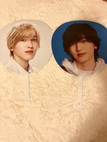 나니와단시 미치에다 슌스케 Alpha 부채 2개 세트