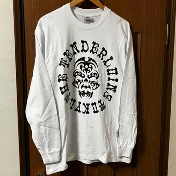 텐더로인 롱T 보르네오 스컬 양면 프린트