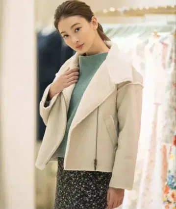 TOCCA LAVENDER 토카 에코 무스탕 자켓