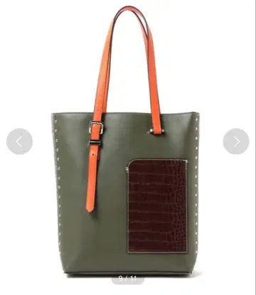 Casselini x Ray BEAMS 스터드 토트백