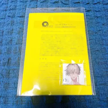 OVERNIGHTZ 히로바타 카이샤 스텔라워스 특전 캔뱃지 SS 페이퍼