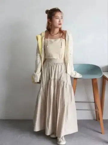 Ungrid 언그리드 개더 디자인 스커트