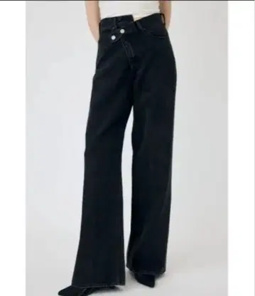 MOUSSY CROSS WAIST WIDE STRAIGHT 1