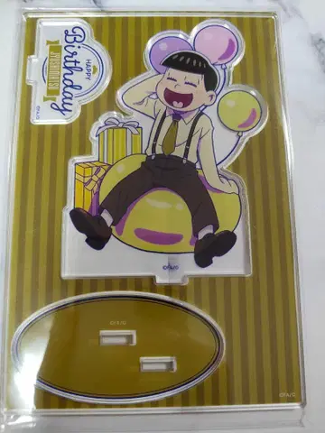 오소마츠 6쌍둥이 벌스데이 아크릴 스탠드 쥬시마츠