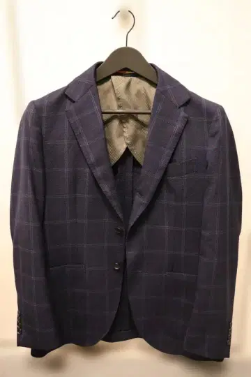 ORIHICA REDA 원단 테일러드 자켓 S 네이비 비즈니스 새상품급