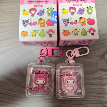 산리오 시크릿 키링 후르츠 마이멜로디