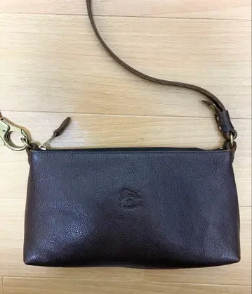 IL BISONTE 다크 브라운 숄더백