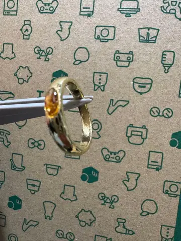 기생 운석의 여왕 이밀락 운석 반지 Imilac 최고 품질 행운