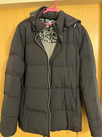 COMME CA MEN 블랙 다운 자켓 L