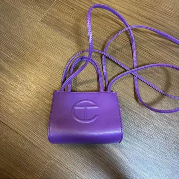 Telfar 텔파 퍼플 미니 숄더백