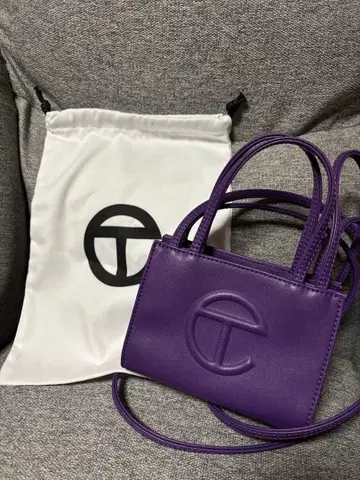 Telfar 텔파 퍼플 미니 숄더백