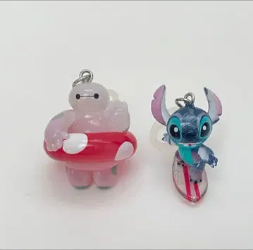 디즈니 메지루시 액세서리 썸머 베이맥스 스티치