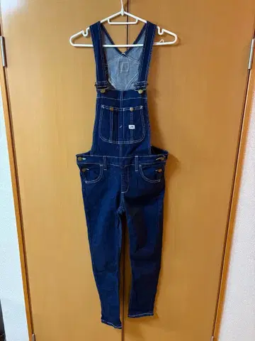 리 데님 오버롤 살로펫