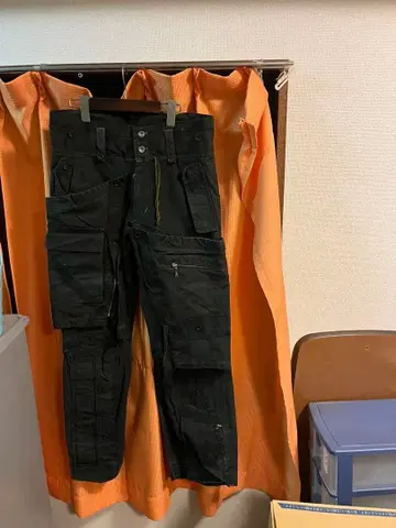 레어템 구하기 어려움 야스유키 이시이 카고 팬츠 복수 포켓 부착