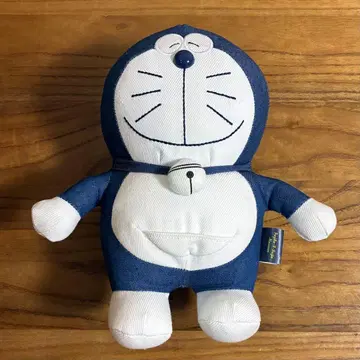 도라에몽 데님 봉제 인형 후지코 F 후지오 뮤지엄