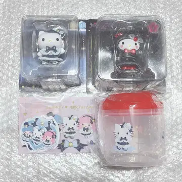 산리오 Happy 복권 헬로키티 피규어 외 세트