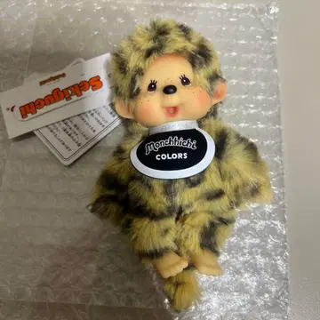 몽치치 COLORS 키체인 레오파드 무늬