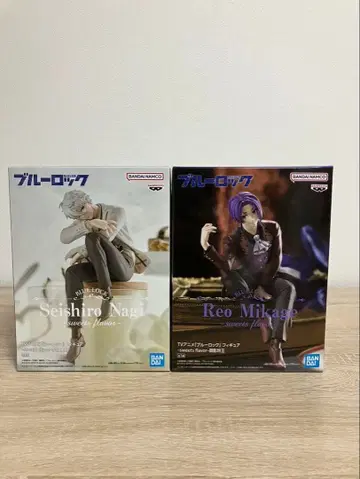 블루 록 세이시로 나기 & 레오 미카게 피규어