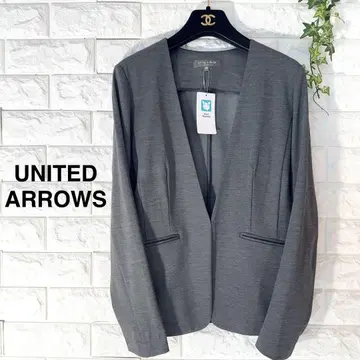새상품 UNITED ARROWS 노카라 자켓 유나이티드 애로우즈