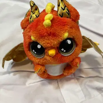 오렌지색 봉제 인형 본체 약 15cm