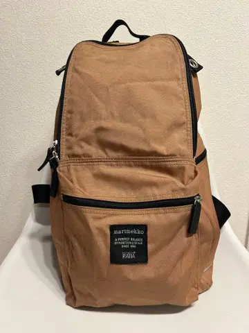 marimekko 베이지 백팩