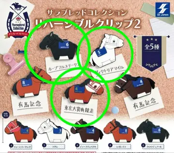 새상품 서러브레드 컬렉션 리버서블 클립 3개 세트