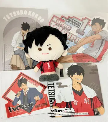 [미사용/레어 상품] 쿠로오 테츠로 5종 세트 하이큐