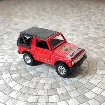 Maisto 스즈키 짐니 사무라이 미니카 빨간색 레드