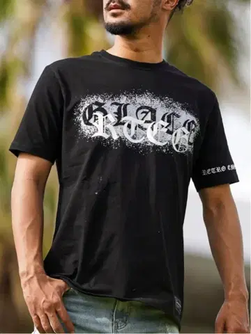 아담스 저글러 블랙 T셔츠