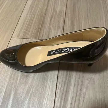 Sergio Rossi 블랙 하이힐 펌프스 34.5/22cm