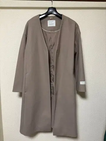 [ BAYFLOW ] 울리 테크 오버 V넥 코트