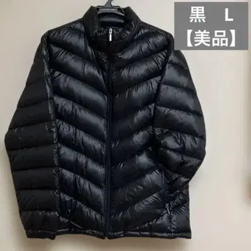 다운 자켓 블랙 L 사이즈