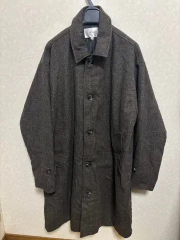 오버사이즈 울 발라칼라 스텐칼라 코트 SITRY