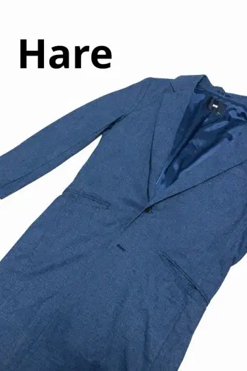 Hare 블루 체스터 코트