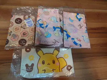 미스터 도넛 포켓몬 캐릭터 세트