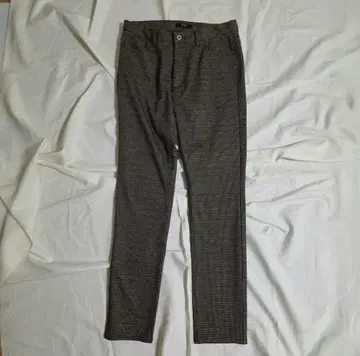 BEAMS 빔즈 체크 무늬 슬랙스 S 사이즈