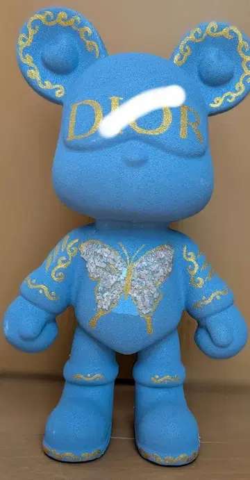 33cm 규사 드리핑 아트 베어 아트 유체 아트 나비