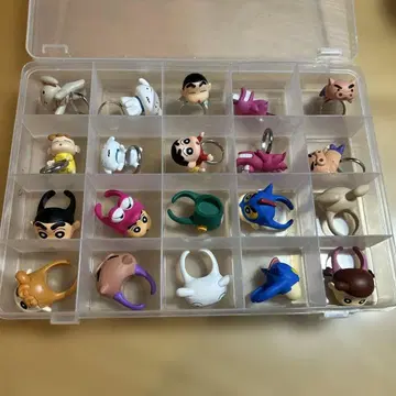 짱구는 못말려 반지 가챠가챠 풀컴프