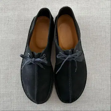 레어 클락스 CLARKS 데저트 트렉 영국제 남성용 블랙 스웨이드