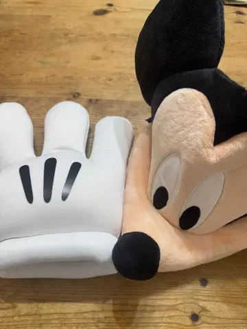 미키마우스 입체 모자 & 미키 장갑 세트